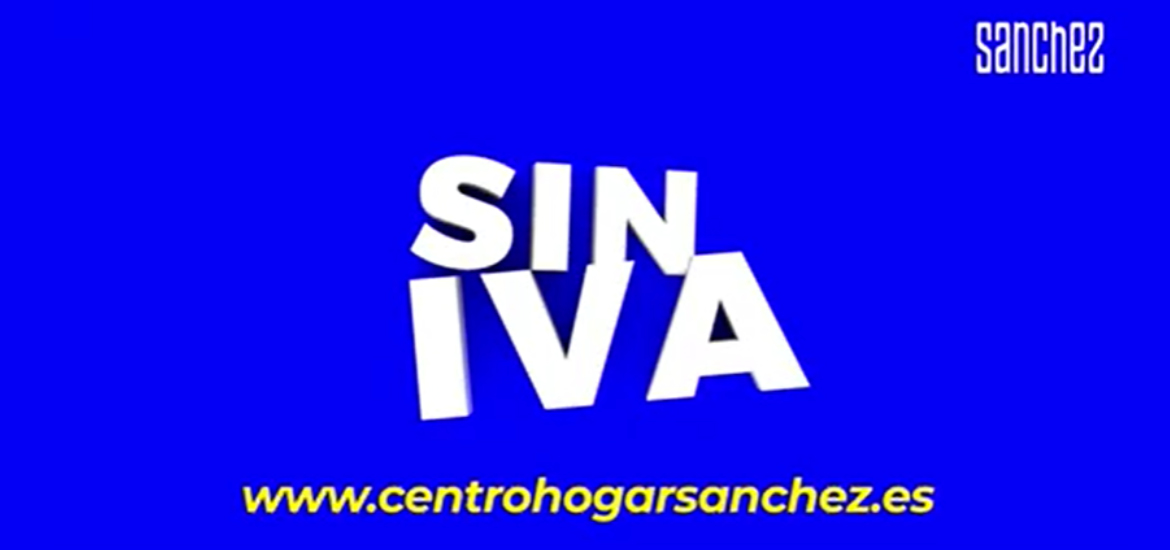 sin iva centro hogar sanchez